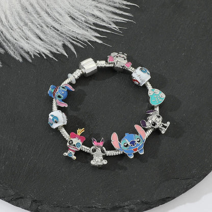 Pulsera familiar con 9 charms