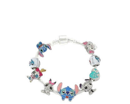 Pulsera familiar con 9 charms
